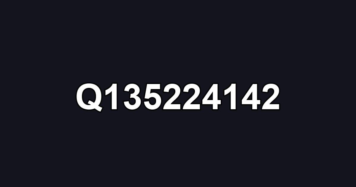 Q135224142