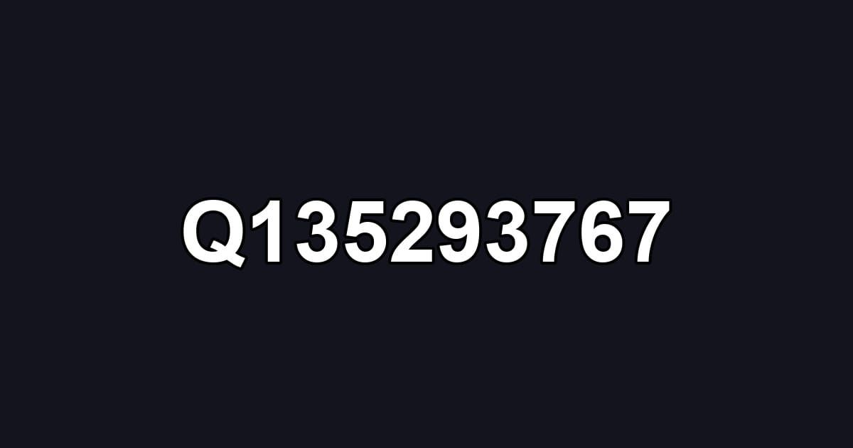 Q135293767