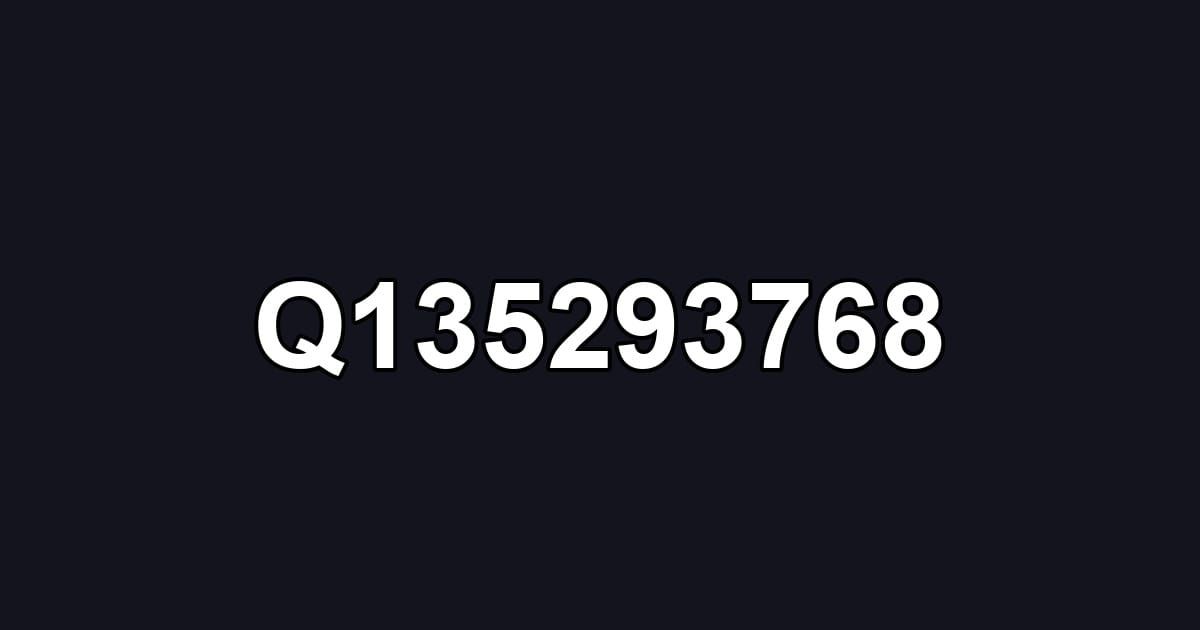 Q135293768