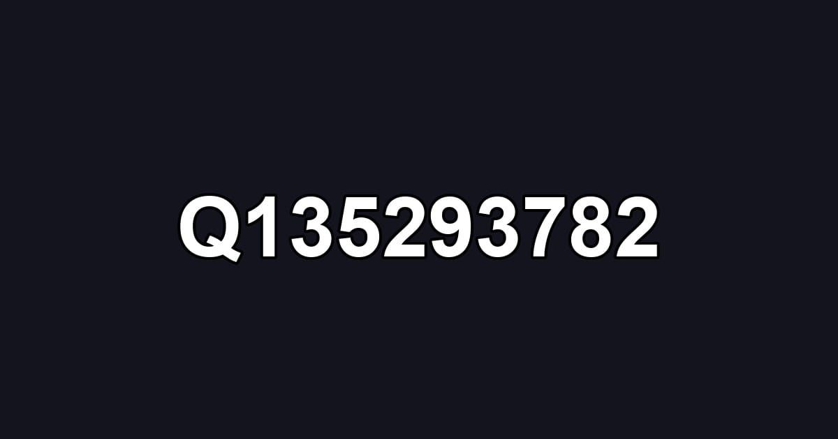 Q135293782