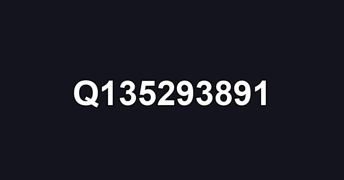 Q135293891
