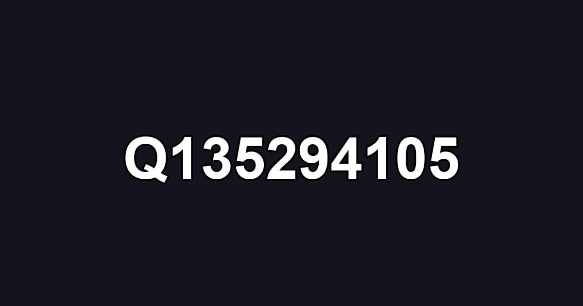 Q135294105