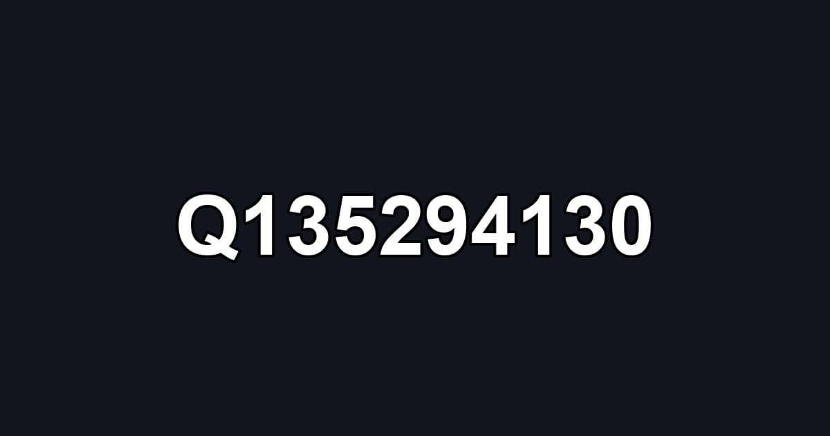 Q135294130