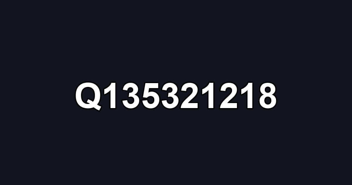 Q135321218