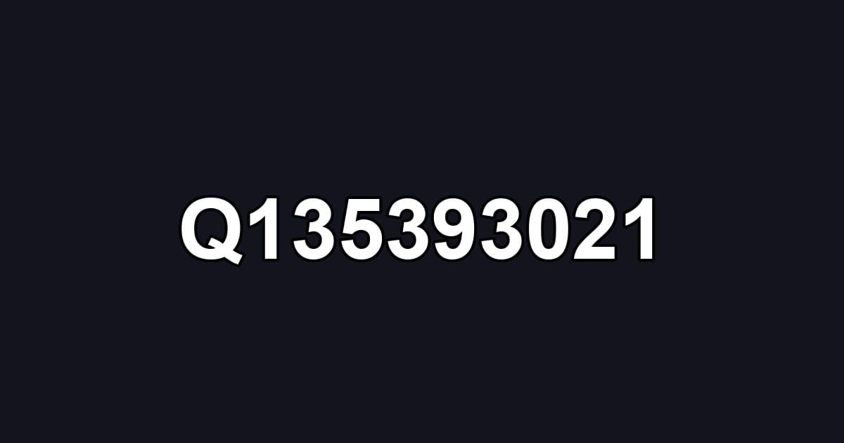 Q135393021