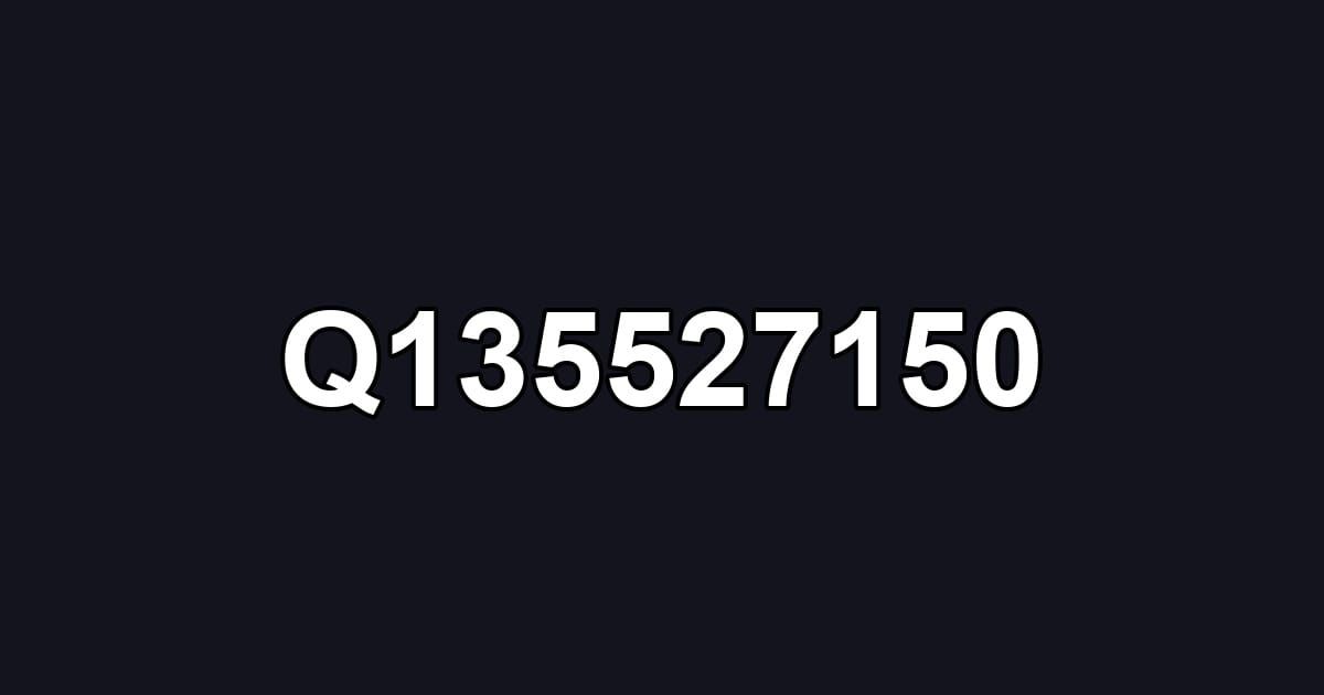Q135527150
