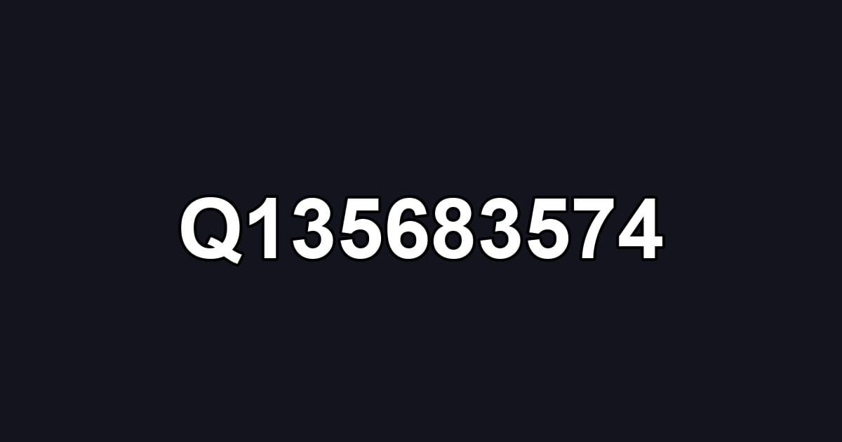 Q135683574