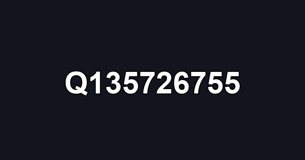 Q135726755
