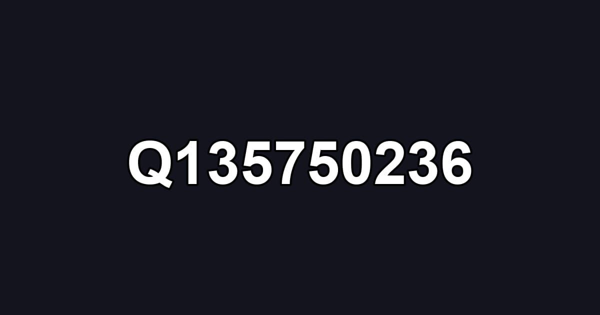 Q135750236