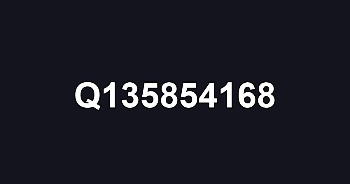 Q135854168