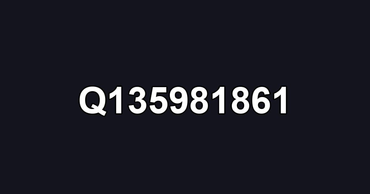 Q135981861