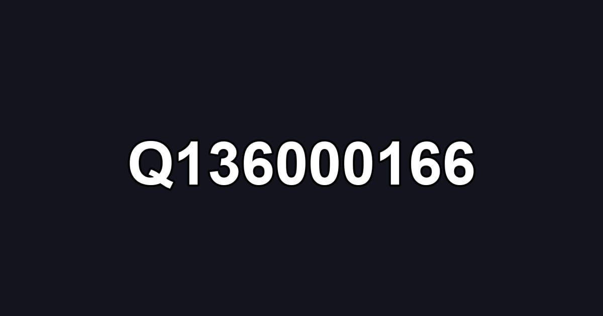 Q136000166