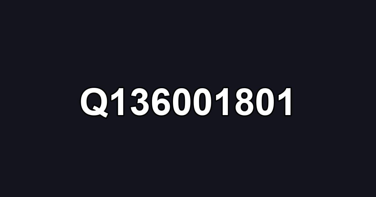 Q136001801