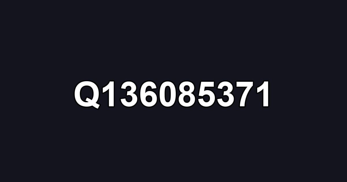 Q136085371