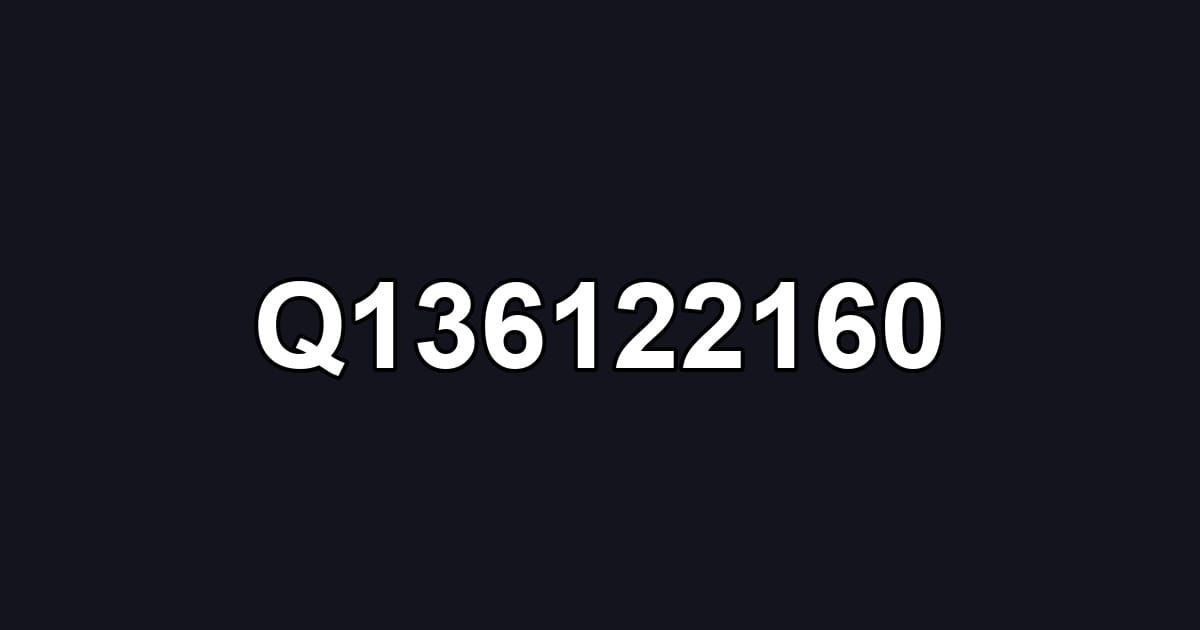 Q136122160