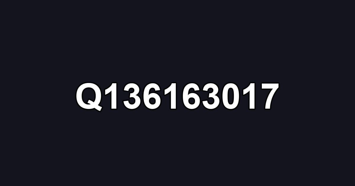 Q136163017