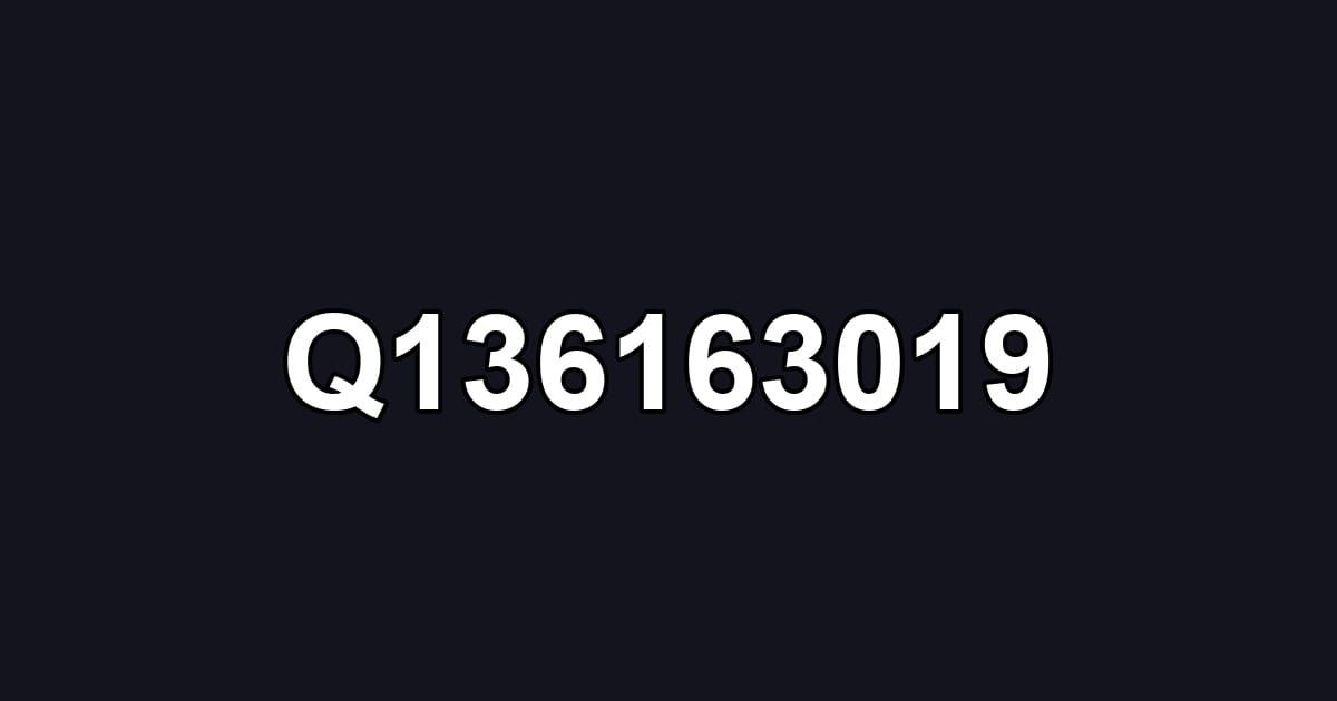 Q136163019