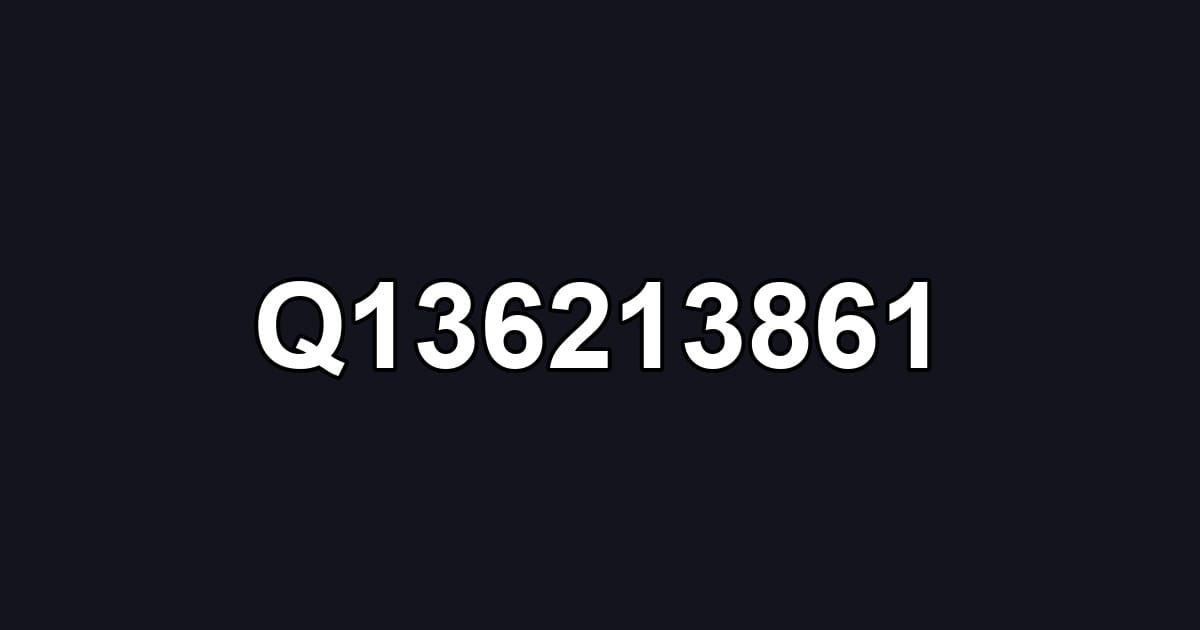 Q136213861