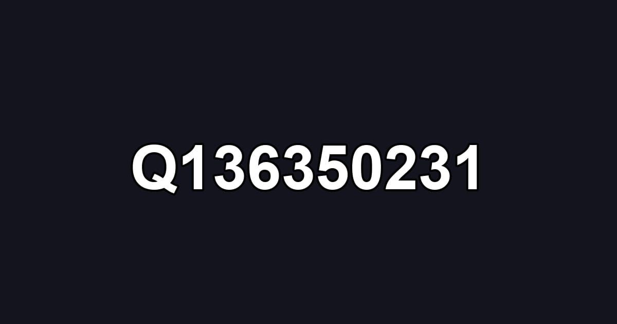 Q136350231