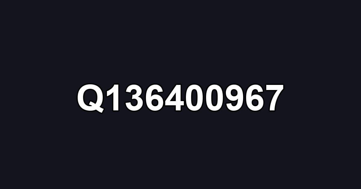 Q136400967