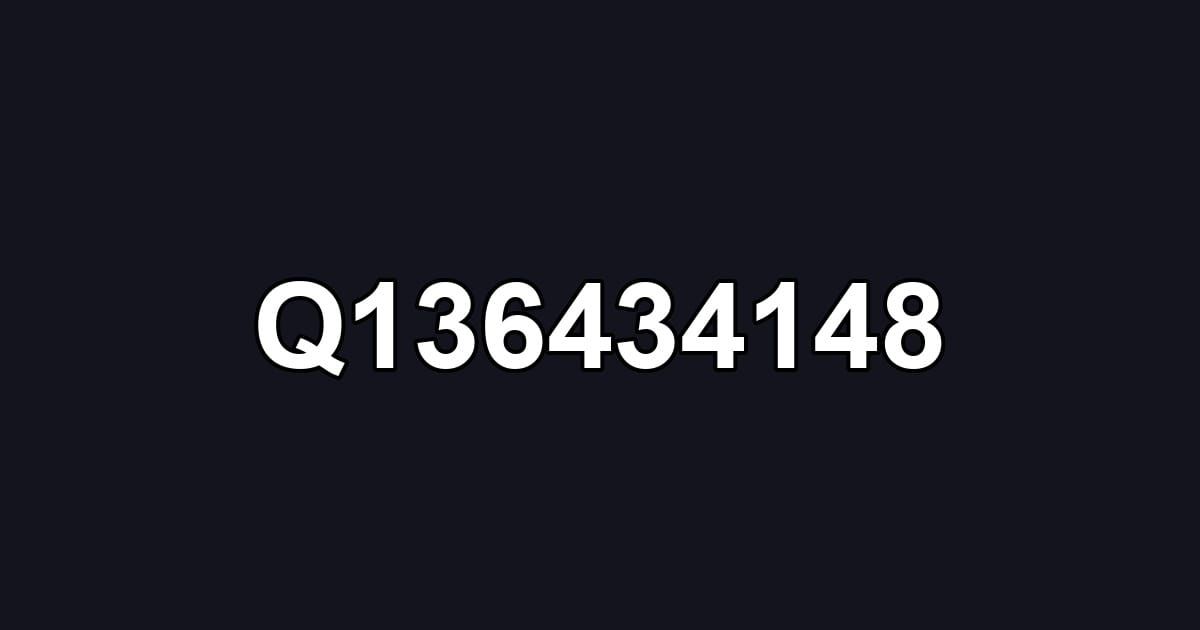 Q136434148