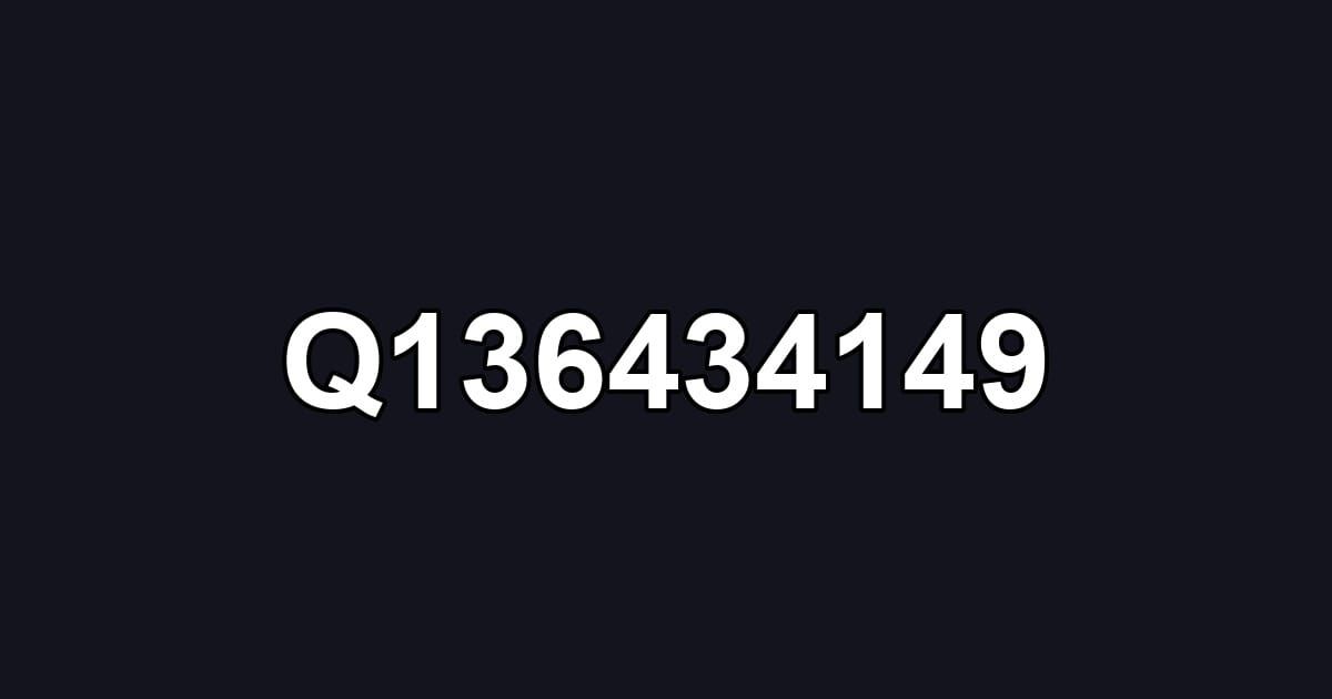 Q136434149