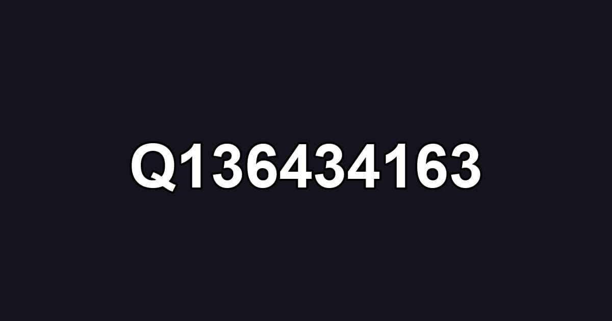 Q136434163