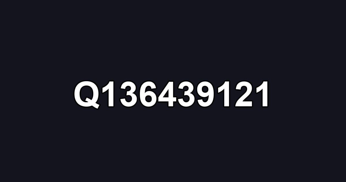 Q136439121