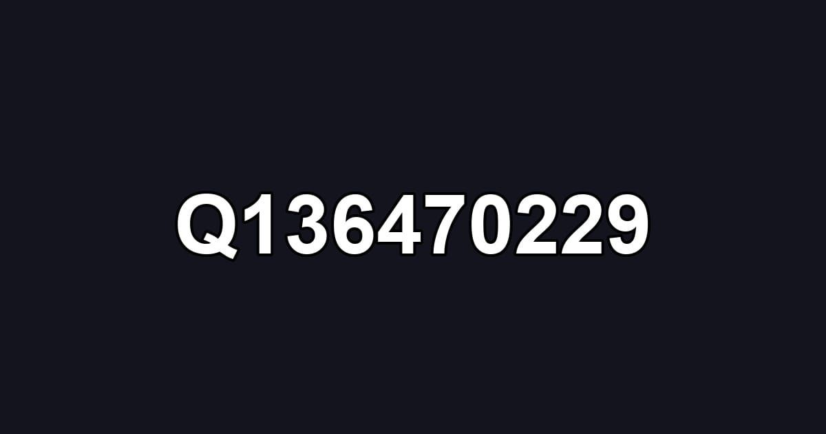 Q136470229