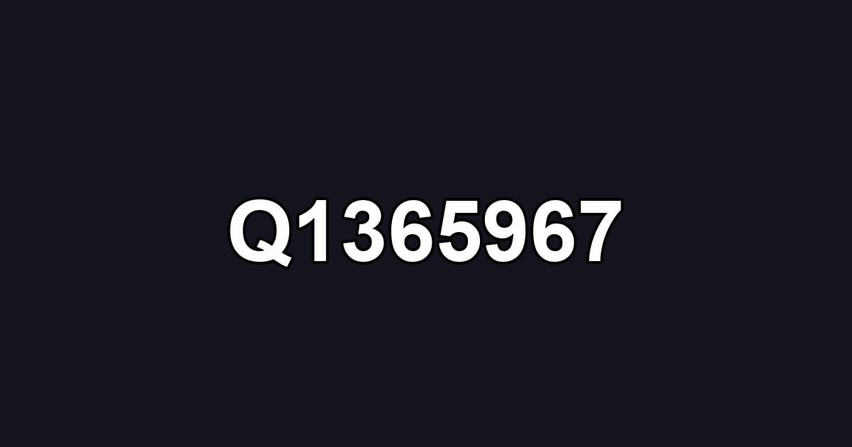 Q1365967