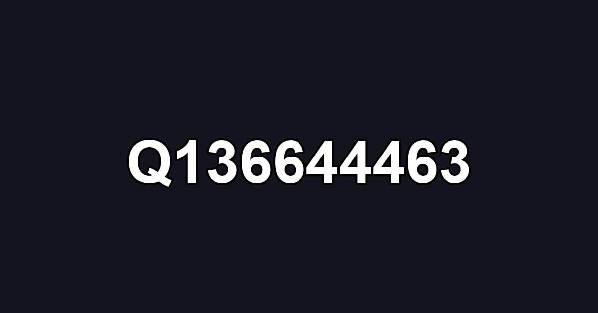 Q136644463