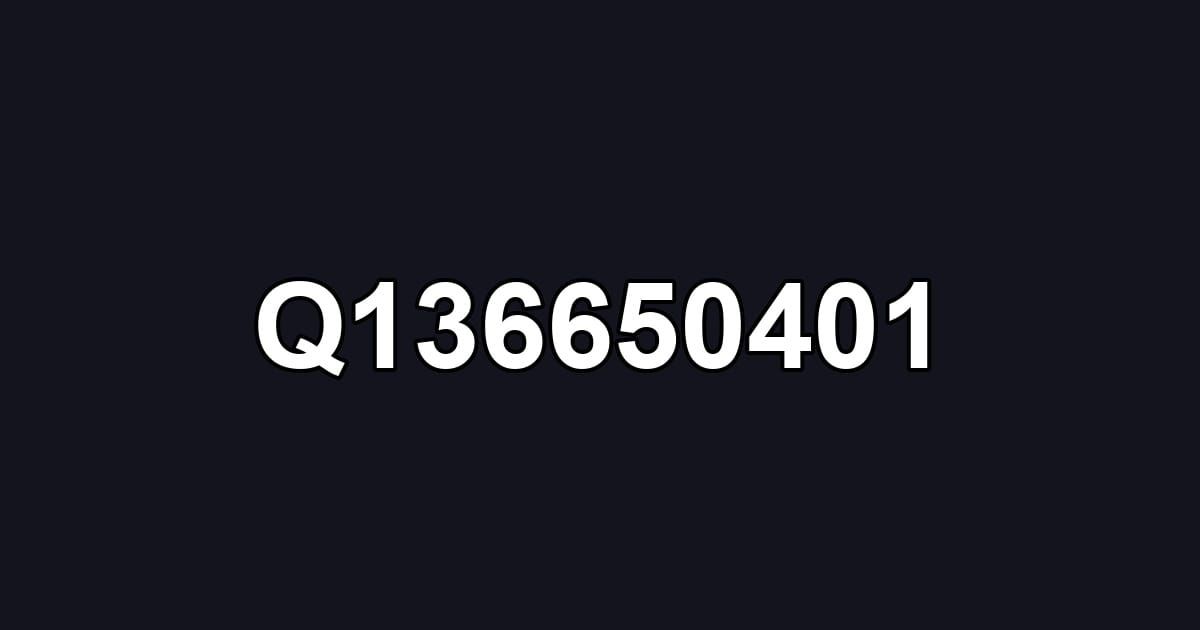 Q136650401