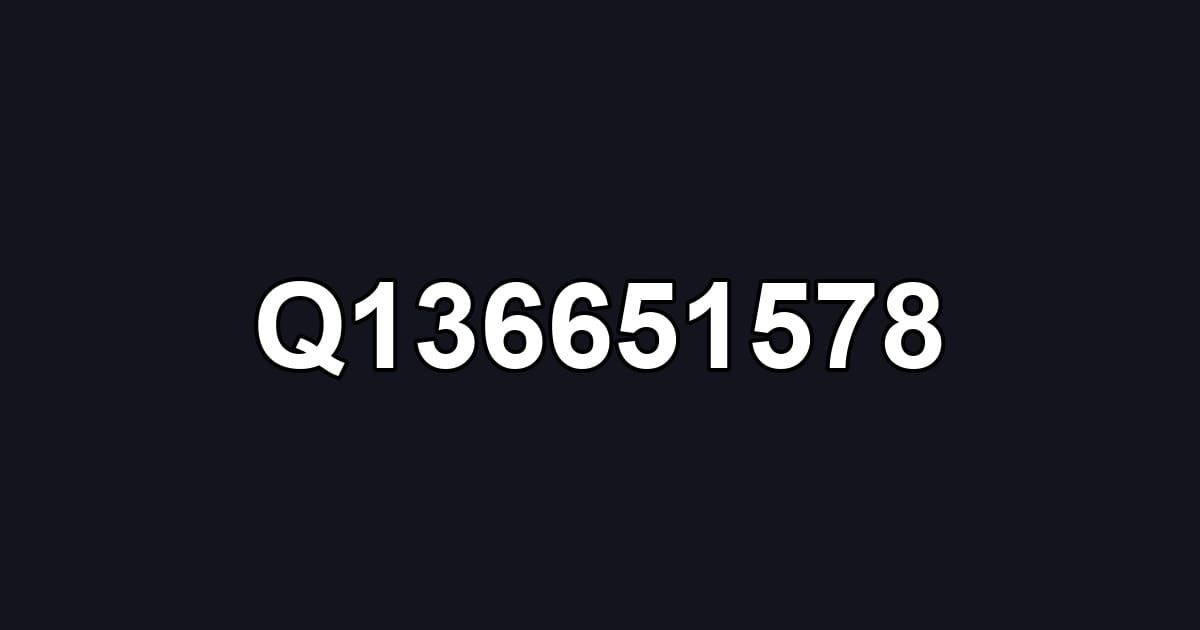 Q136651578
