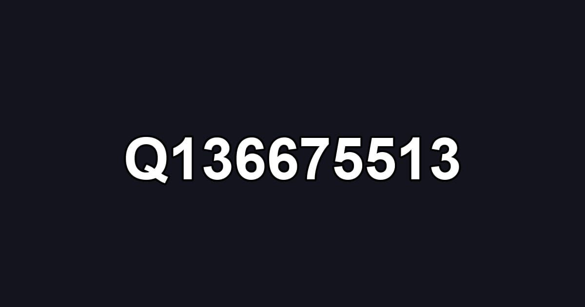Q136675513