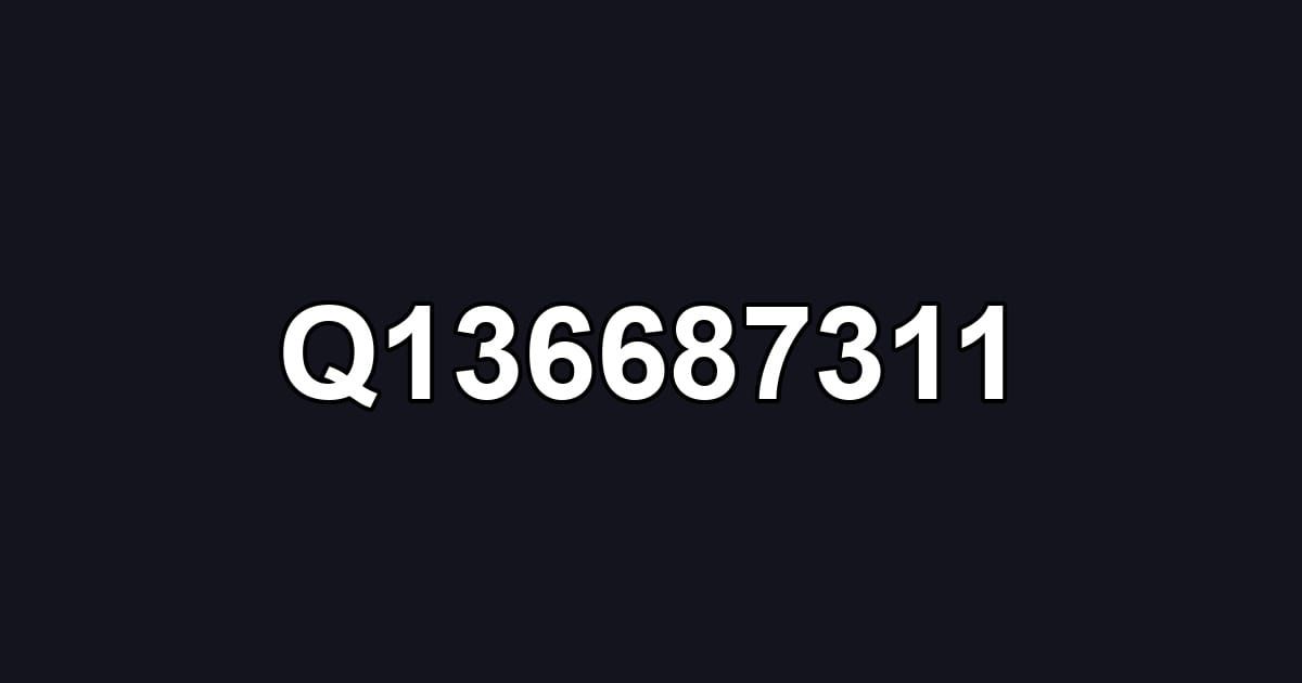 Q136687311