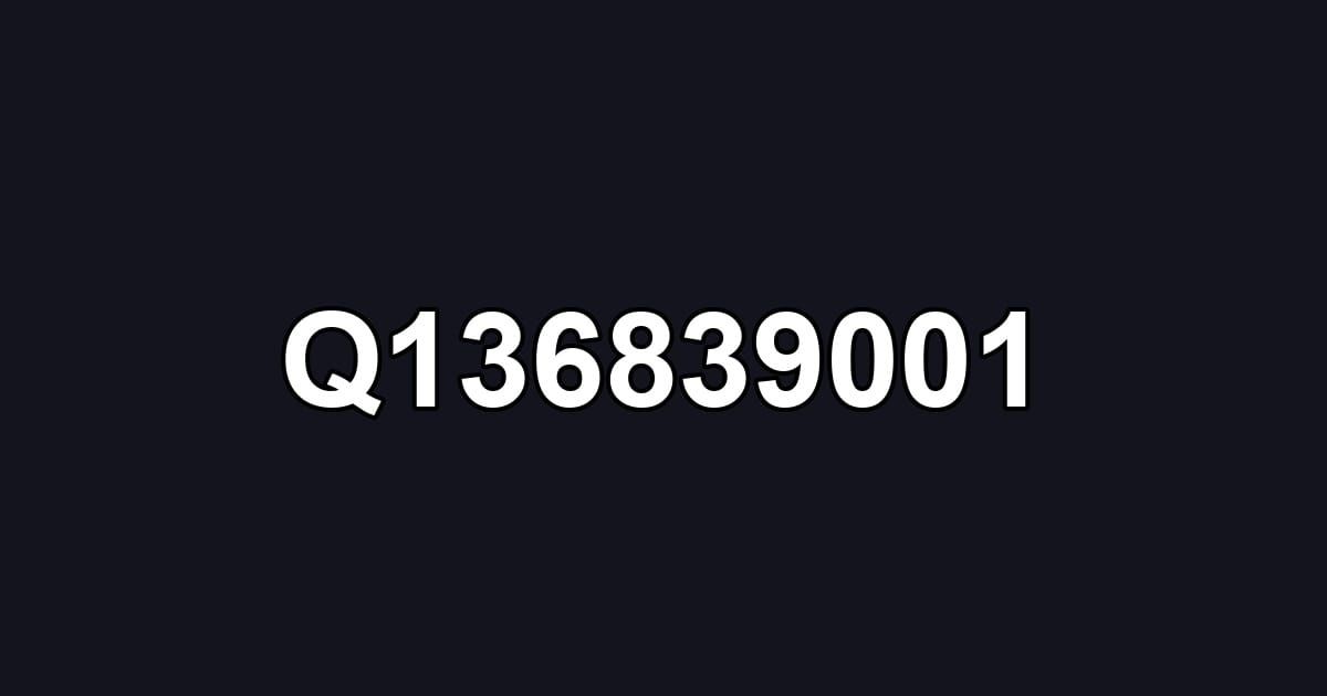 Q136839001