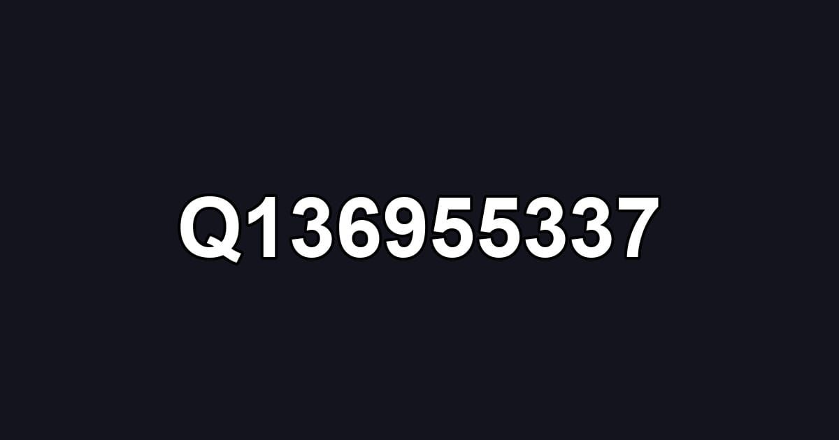 Q136955337