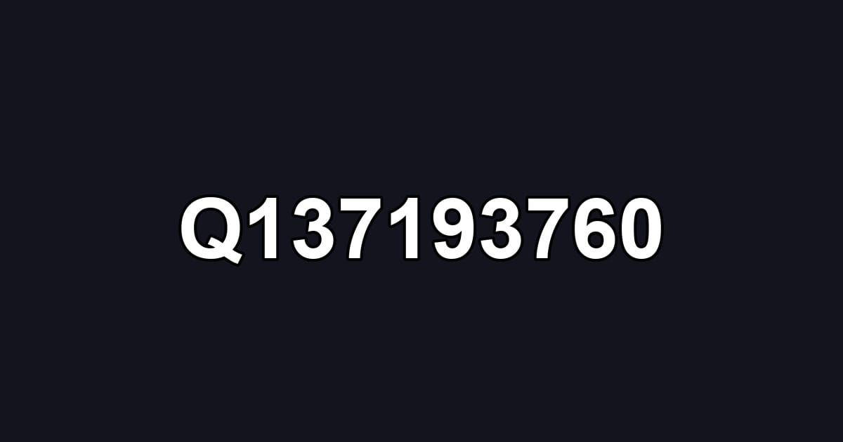Q137193760