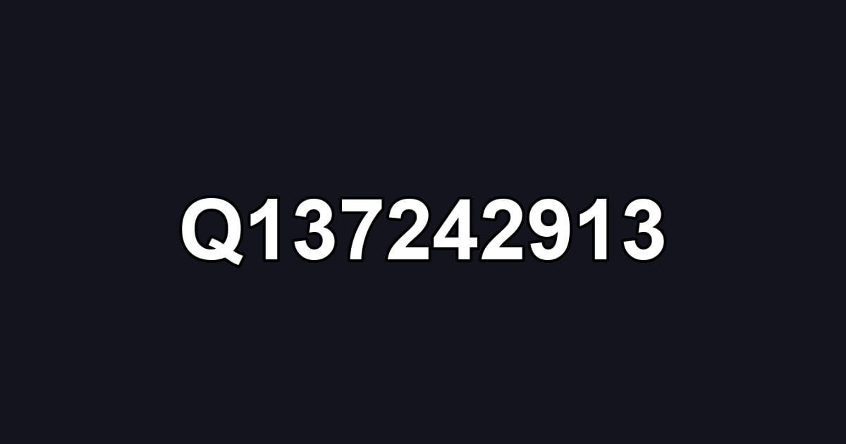 Q137242913