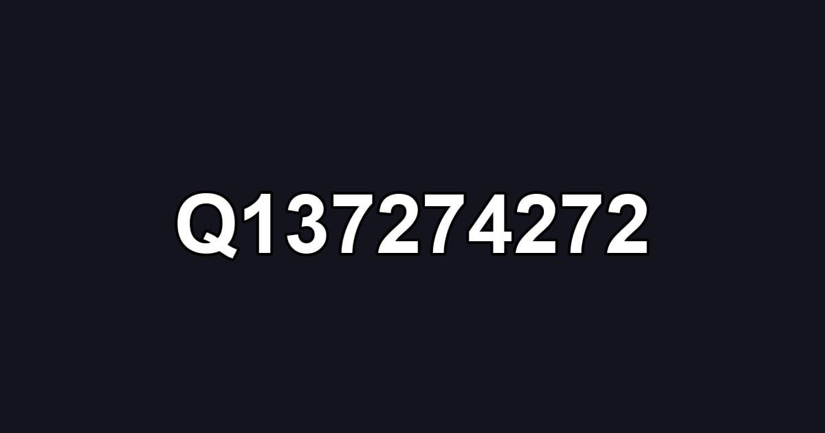 Q137274272
