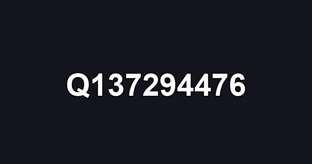 Q137294476
