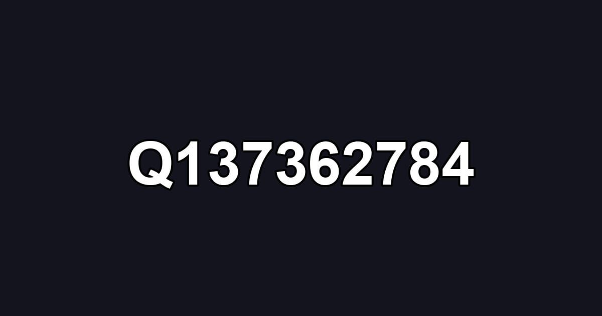 Q137362784