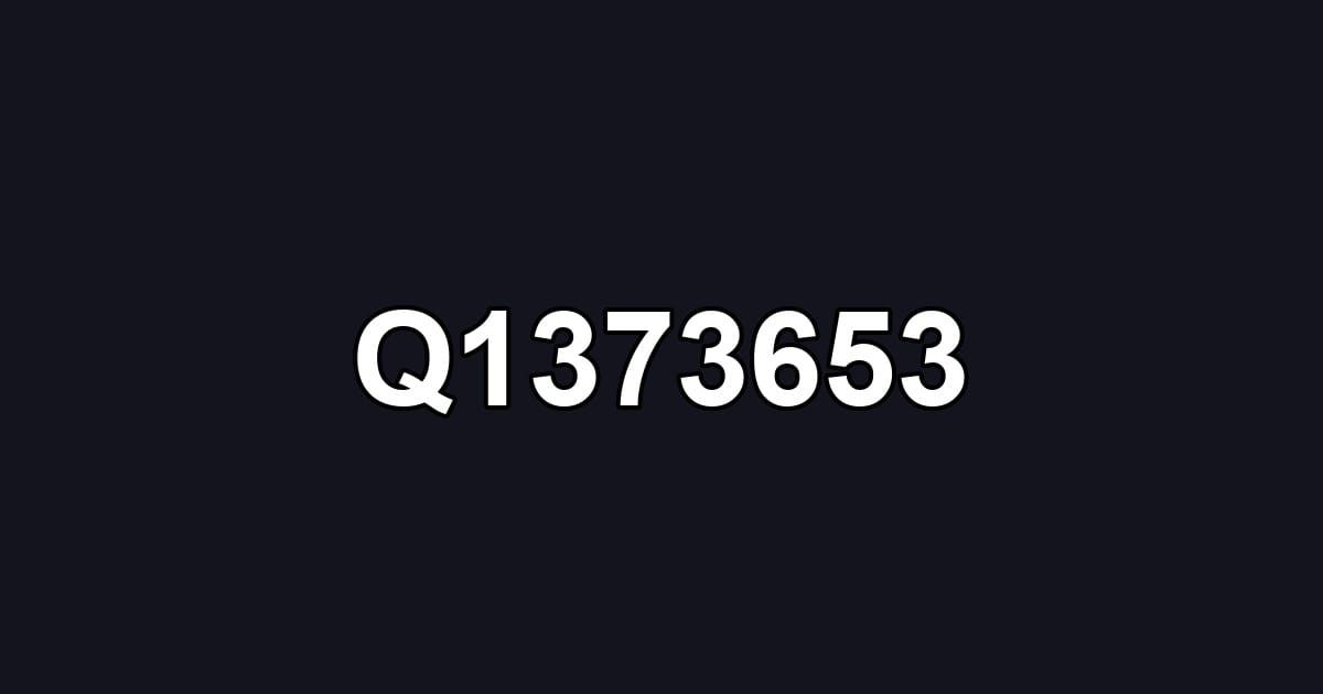 Q1373653