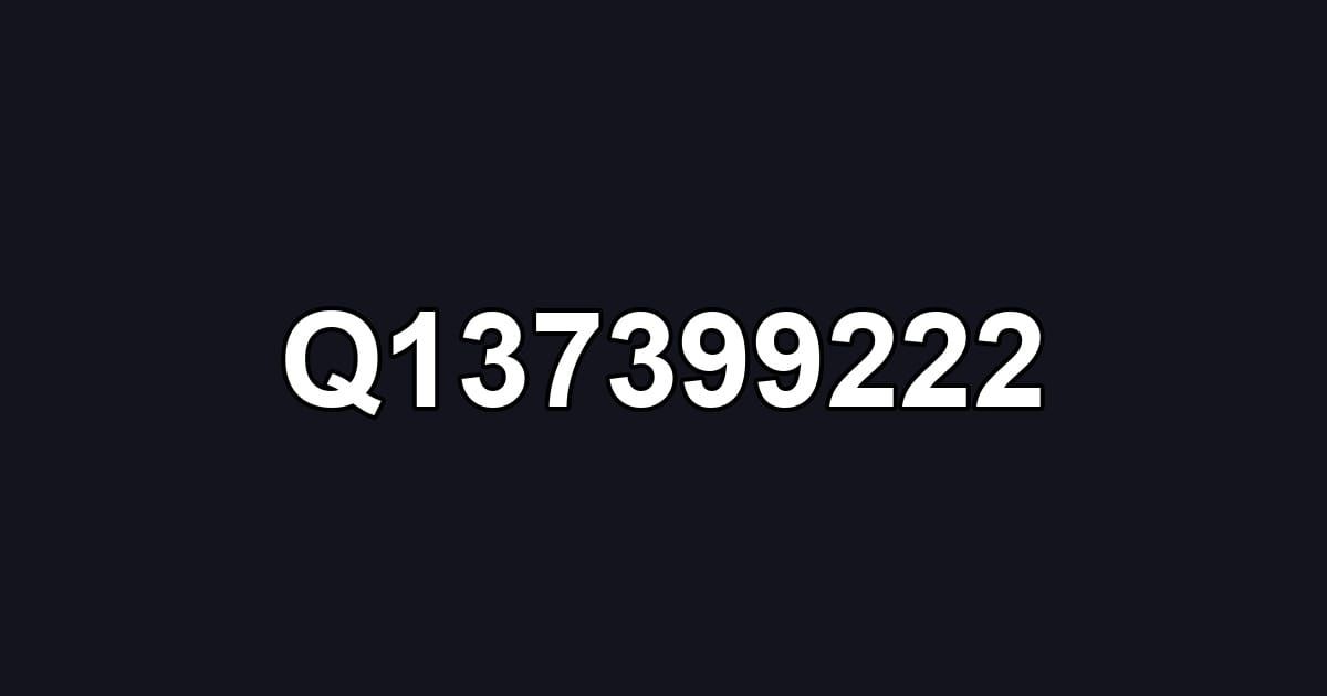 Q137399222
