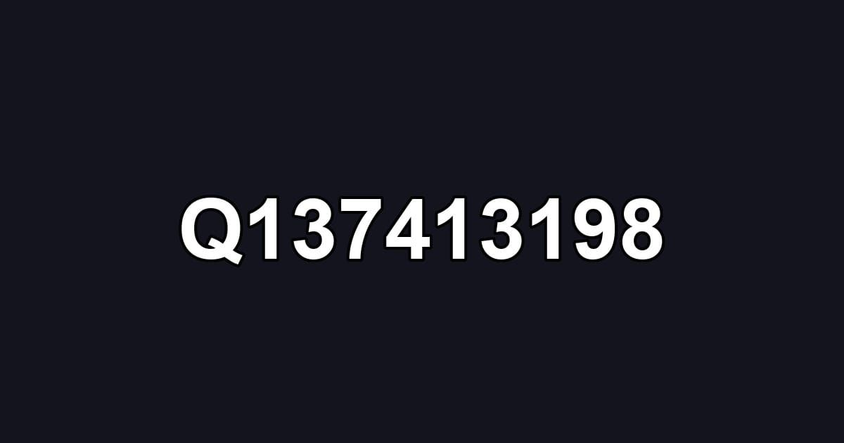 Q137413198