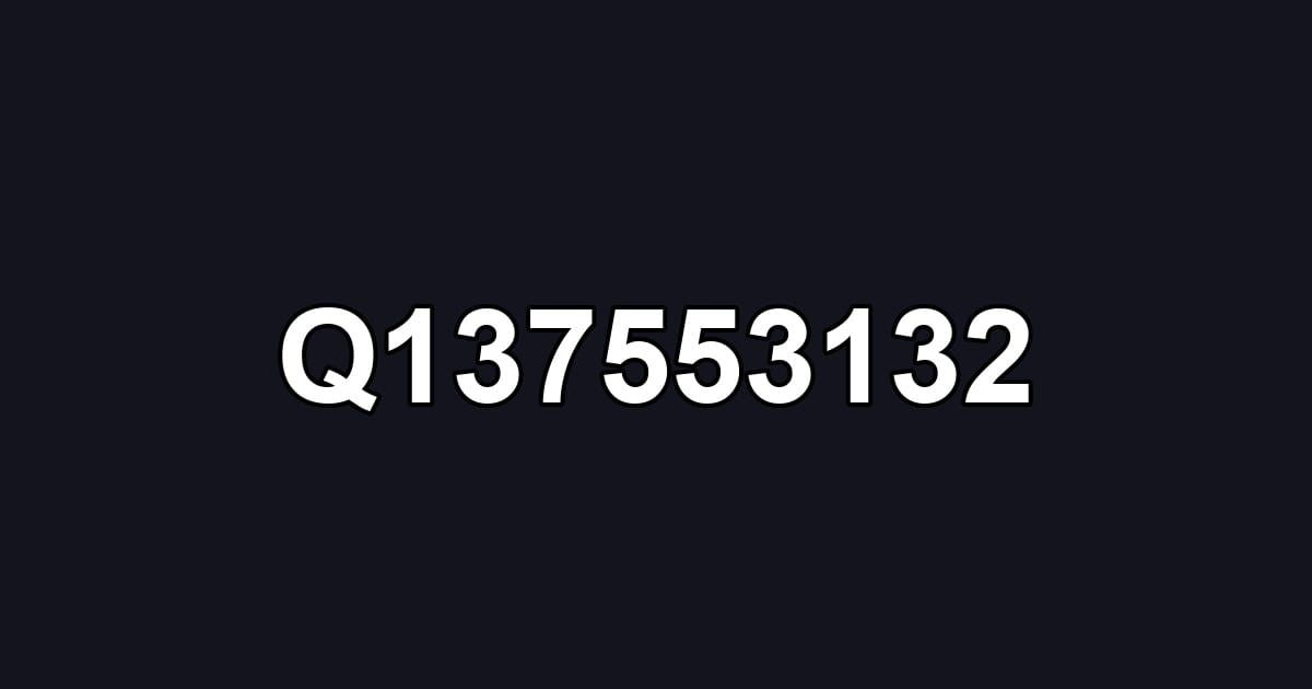 Q137553132