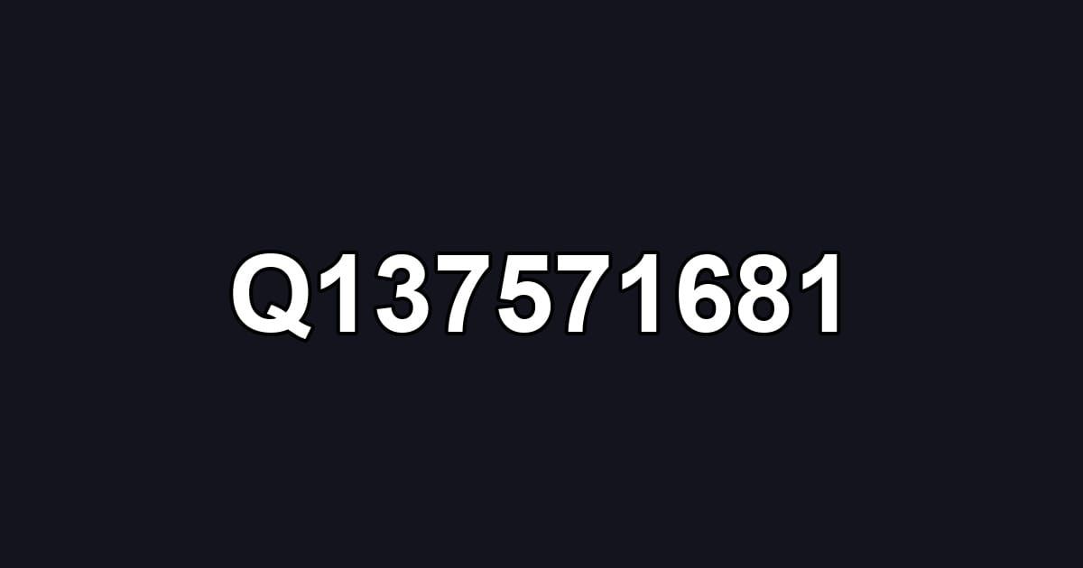 Q137571681