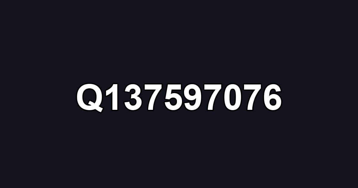 Q137597076