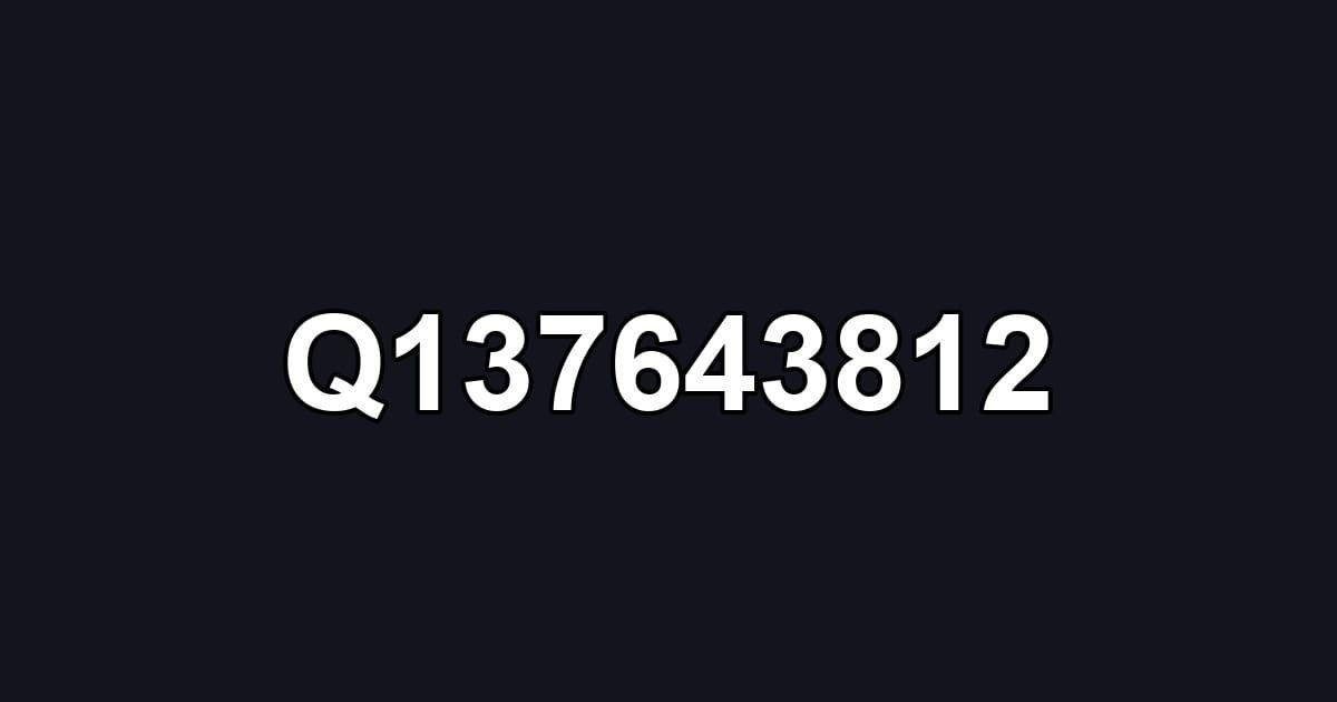 Q137643812