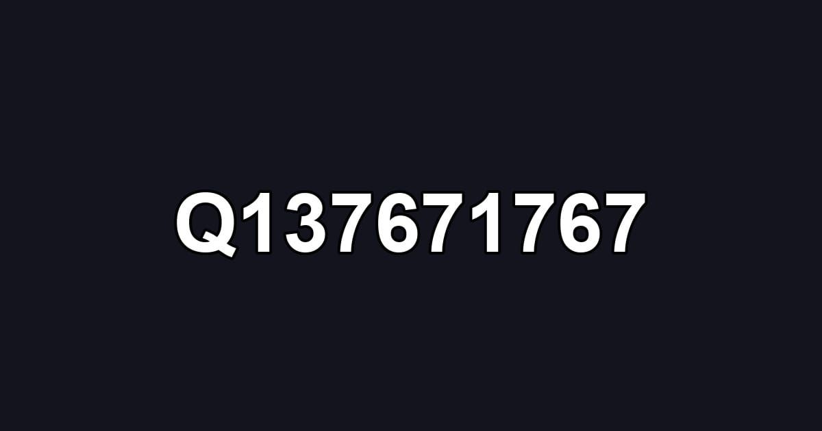 Q137671767